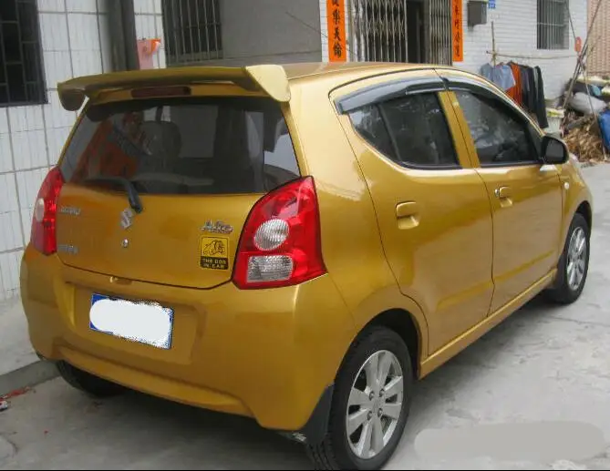 Краска ABS заднего крыла багажника спойлер для Suzuki Alto 2009 2010 2011 2012 2013 2014 2015 2016
