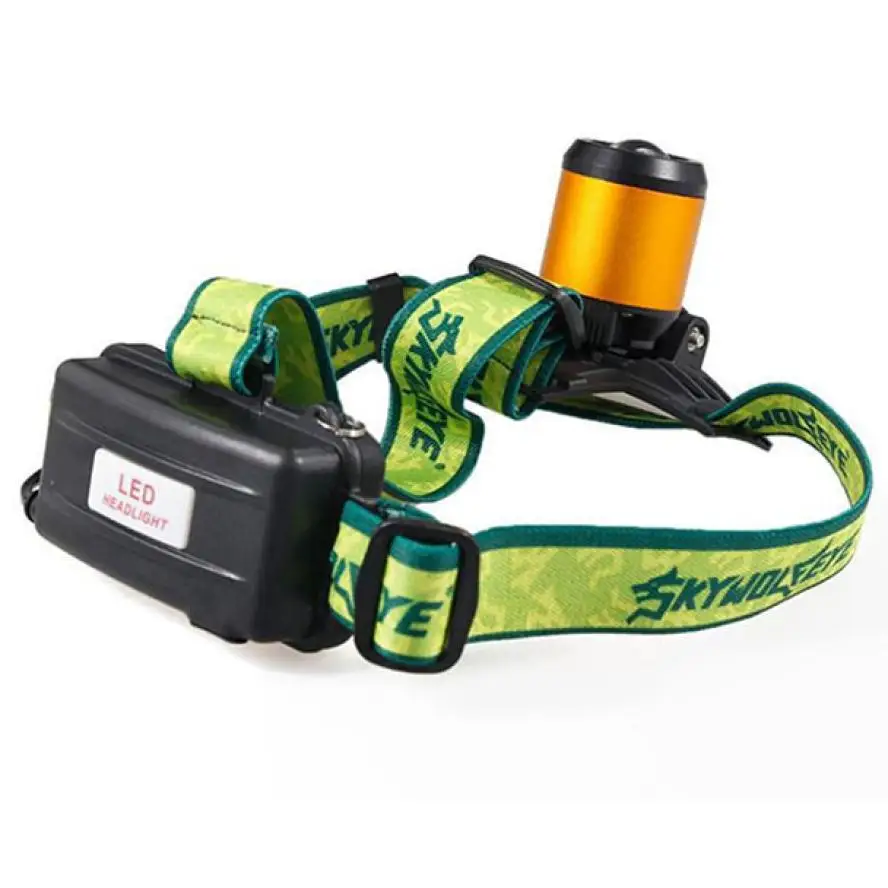 5000LM XM-L T6 LED Zoomable Headlamp Headlight Flashlight 18650 Night Safty Outdoor Camping Cycling Head Light Lamp Black PJ4 | Спорт и