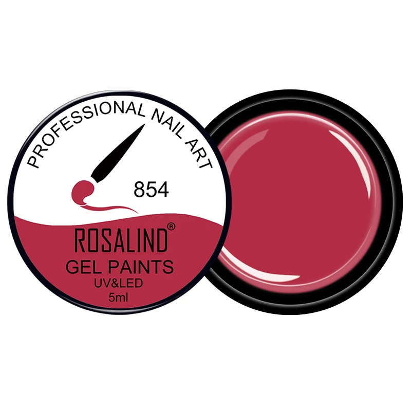 Rosalind 5 мл 142 цвета s на выбор Цветной Гель лак для ногтей полуперманентный УФ
