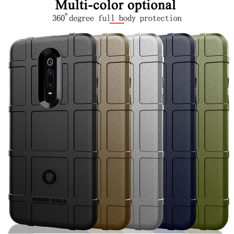Armor case For Redmi K20 pro Anti-shock Shockproof Rubber Bumper Protection Back Phone Cover | Мобильные телефоны и