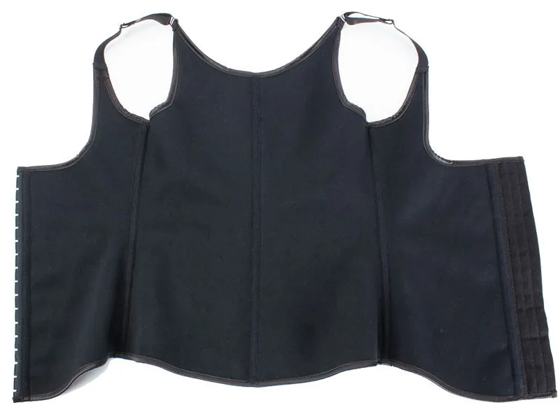 Женский жилет корсет для коррекции фигуры латексный сексуальный женский на