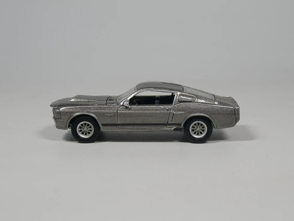 Авто ИНН Greenlight 1: 64 модель автомобиля Ford Mustang Eleanor Diecast (серый)| |