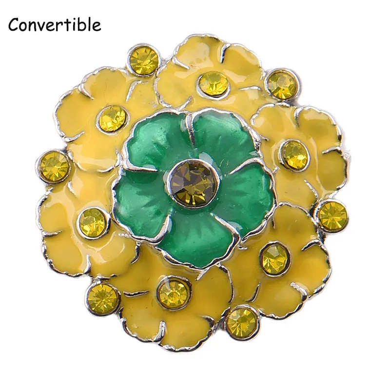 Relief Rhinestone Flower Convertible Magnet Brooch Antique Scarf Vintage Muslim Pin Accessory Bookmark Jewelry | Украшения и