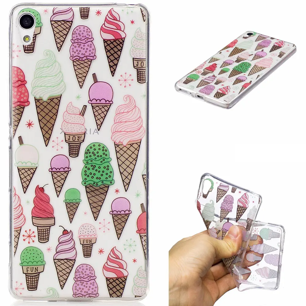 Fitted Case for Sony Xperia XA Dual F3111 F3112 F3116 TPU Cat Phone Soft Silicone XperiaXA F 3111 3112 3116 Cases |