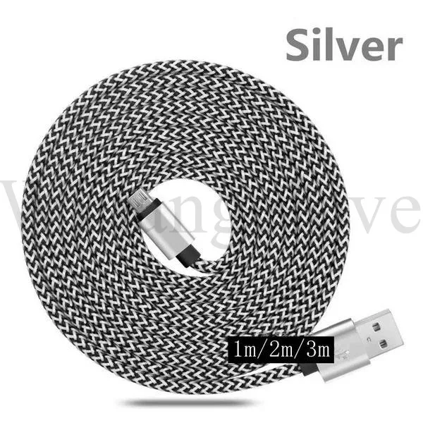 Высокая скорость micro v8 тканевый usb кабель с нейлоновой оплеткой usb кабель наборы аксессуаров для blackberry для htc для samsung s6 s7