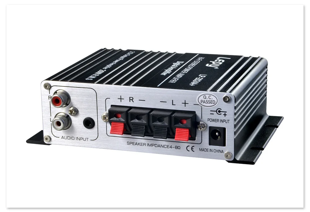 Цифровой Hi Fi усилитель KYYSLB LP 2024A 20 Вт * 2 домашний высокой мощности 0 каналов