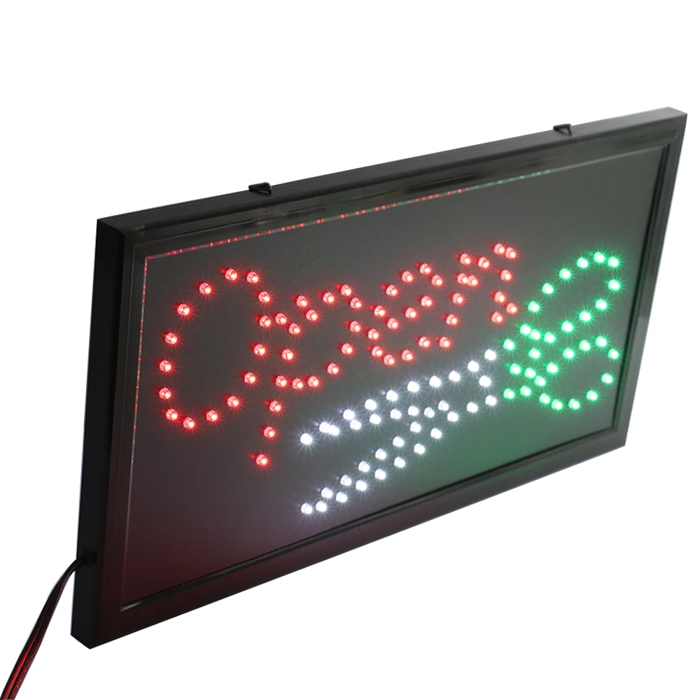 CHENXI Led Стрижка Парикмахерская Бизнес открытая вывеска огни парикмахерский салон