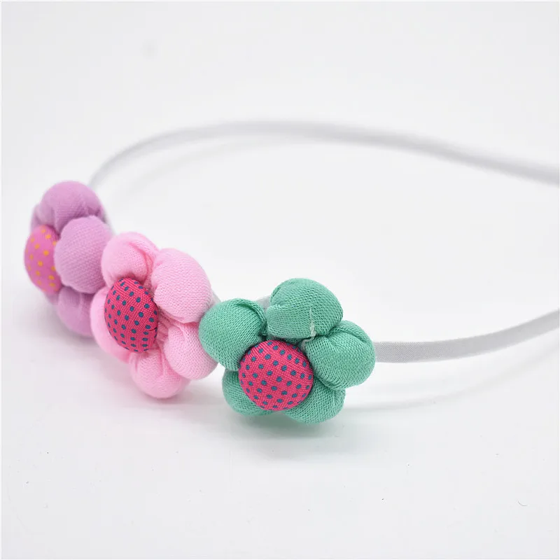 Ободок для волос детский с цветочным принтом 1 шт. | Аксессуары одежды