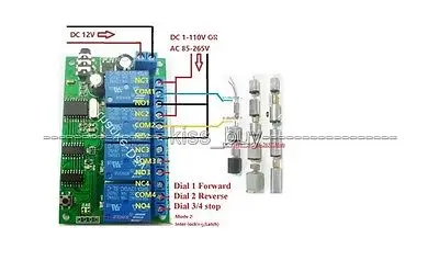 4 канала DTMF MT8870 аудио декодер широкий умный дом управление ler голосовой мобильный