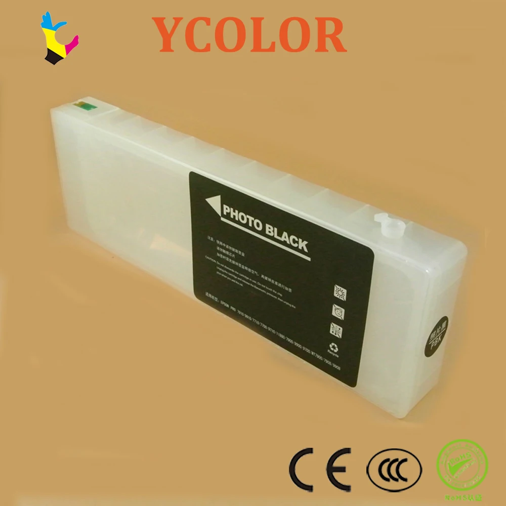 Многоразовый картридж для чернил с чипом Epson stylus pro7890/9890/7908/9908 | Компьютеры и офис