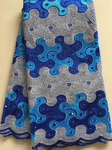 Самая популярная нигерийская Тюлевая кружевная ткань для шитья