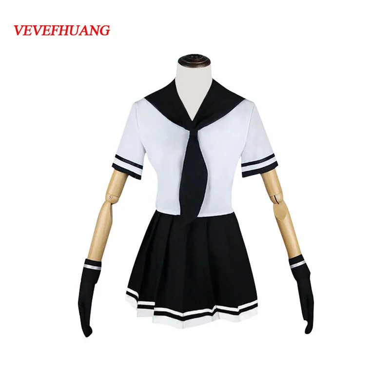 VEVEFHUANG Anime мир аоту cosplay Anlijie lemon cos мультфильм JK японская школьная форма Harajuku Сейлор
