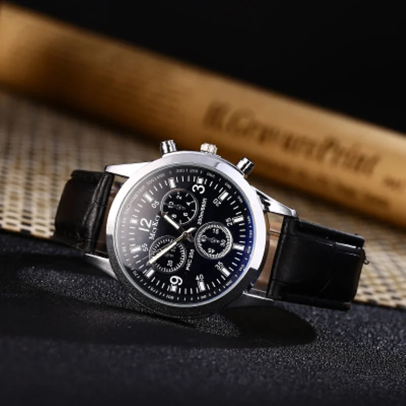 Zegarki Meskie 2018 New men's Watch Fashion Business Quartz Watches Casual Simple Leather Men's Wristwatches Reloj Hombre Hot |