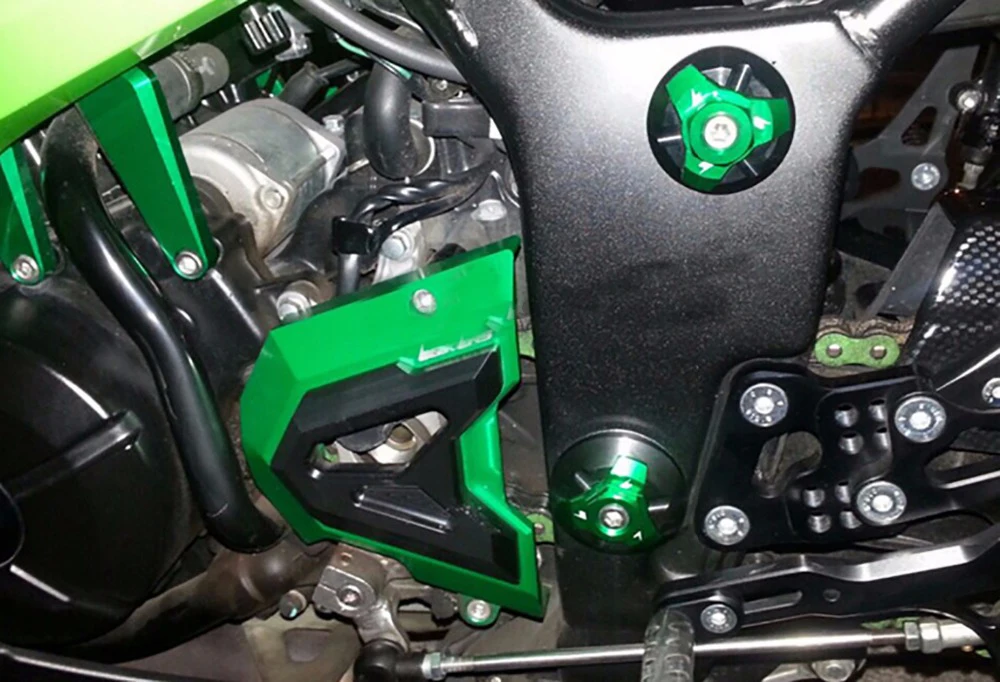 

4PCS Motorcycle CNC Frame Hole Cap Cover Plug Low & Up for yamaha yzf r3 r300 r25 r250 2013-2016
