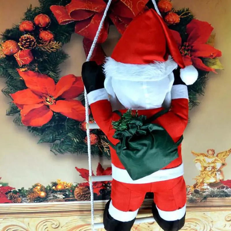 Navidad лестница Санта Клаус рождественские украшения Рождественские Arvore De Natal