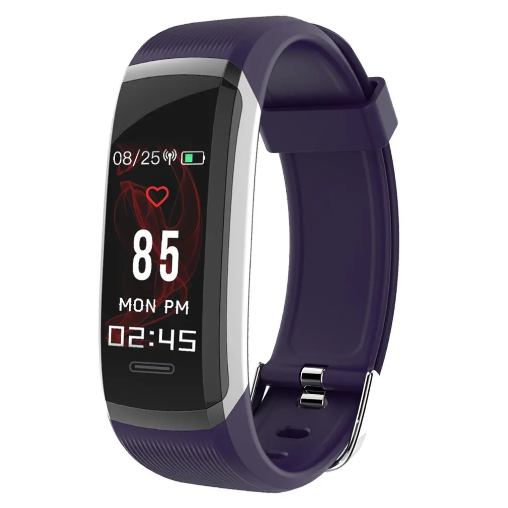 GT101 Smart Band цветной экран динамическое кровяное давление в реальном времени