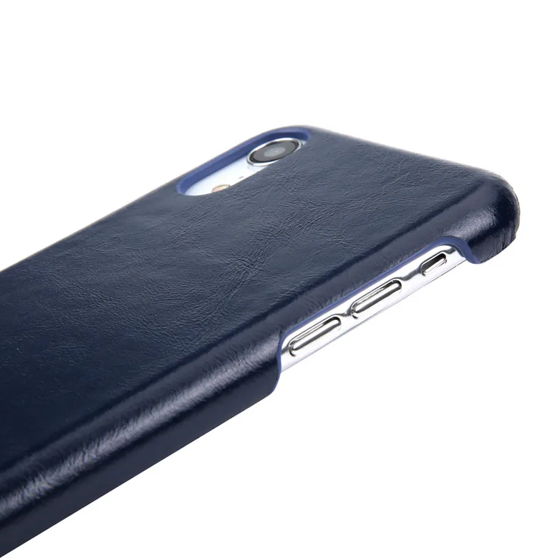 Чехол из натуральной кожи для Iphone XR, задний Чехол, Защитный матовый чехол для Iphone XR, чехол Fundas Capa