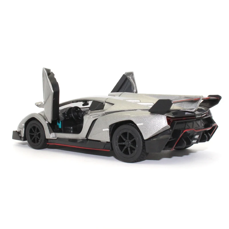 1:29 Lambo Veneno модель автомобиля Детские игрушки Коллекция Модель украшения звук и