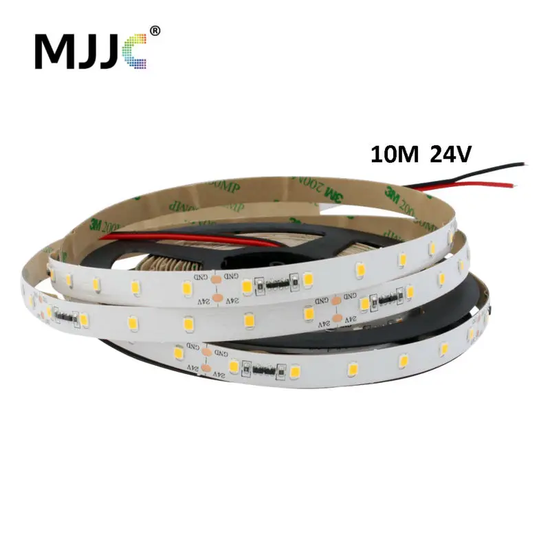 Светодиодная лента постоянного тока 10 м 24 В DC SMD 2835 декоративная гибкая e Light
