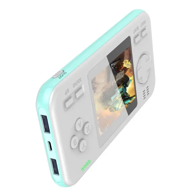 Ручной Gameplayer геймпад игровой автомат с 8000 мА/ч, Мощность банк фиксируемая фокусная фотокамера рыбий глаз с 416 футболки с принтами на тему классических игр игровая консоль для детей Подарки