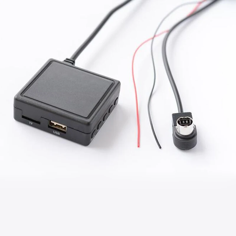 Biurlink Автомобильный Bluetooth 5 0 AUX USB музыкальный адаптер беспроводной аудио кабель