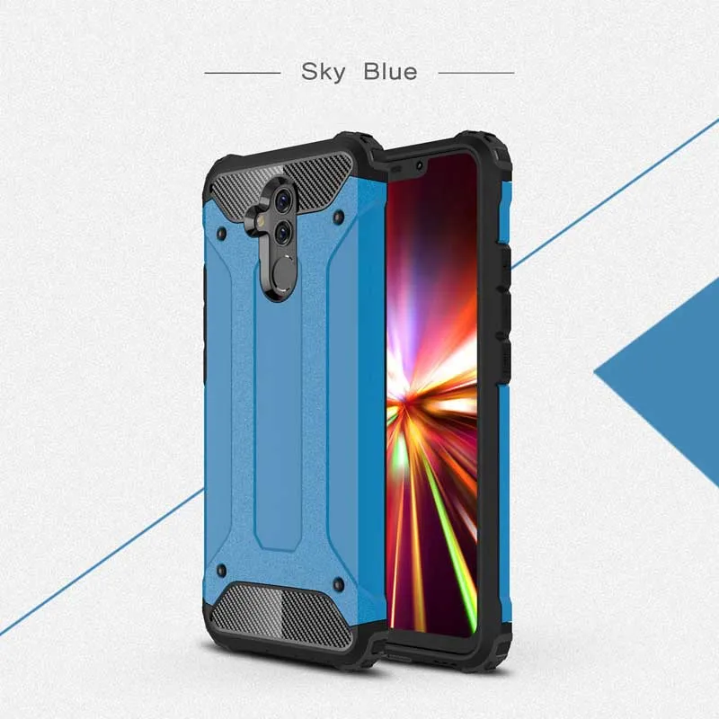 Бронированный ударопрочный чехол для huawei P30 P20 Pro mate 20 Lite 20X2019 Гибридный PC TPU чехол для телефона Coque