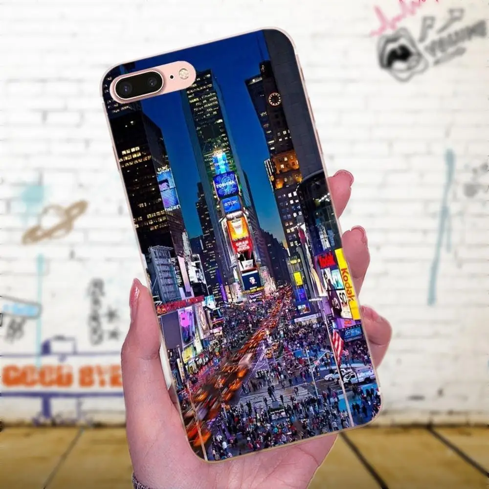 TPU узоры для LG Nexus 5 5X G2 G3 mini spirit G4 G5 G6 K4 K7 K8 K10 2017 V10 V20 V30 Stylus New York Times Square Taxi Best |