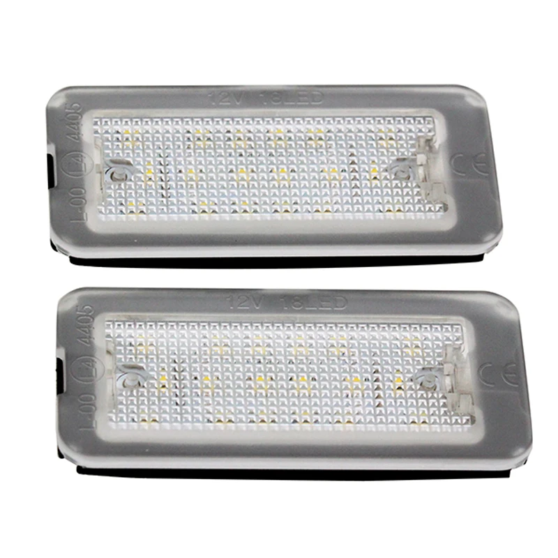 2 шт./компл. SUNKIA светодиодная подсветильник ка для номерного знака FIAT 500 500C 2009-2015