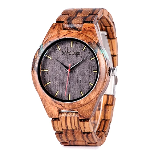 Q05-2 BOBO BIRD деревянные часы для мужчин relogio masculino специальный дизайн часы кварцевые часы в деревянной подарочной коробке W-Q05 Прямая поставка - Цвет: Q05-2