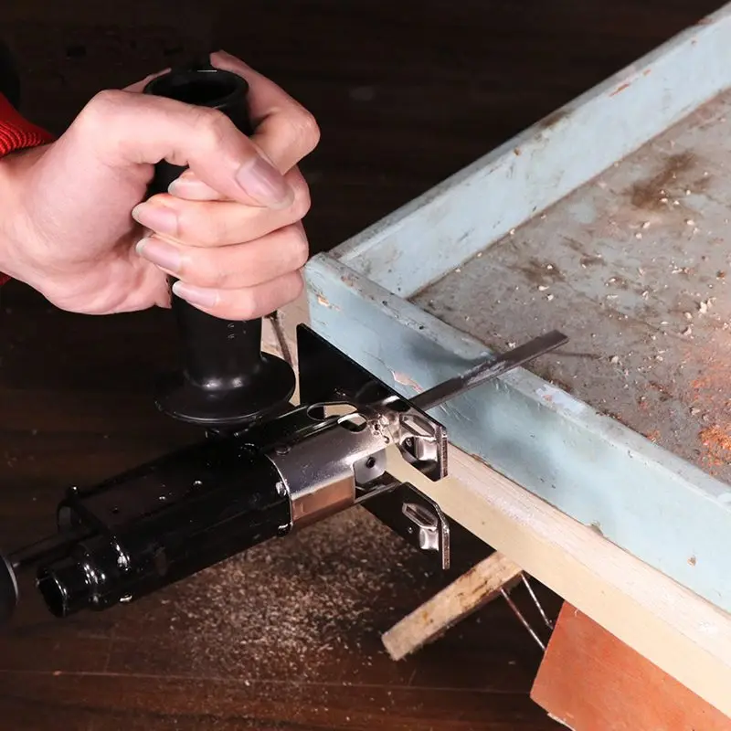 Reciprocating Saw Attachment Change Electric Drill Into Jig Metal File For Wood Cutting | Инструменты
