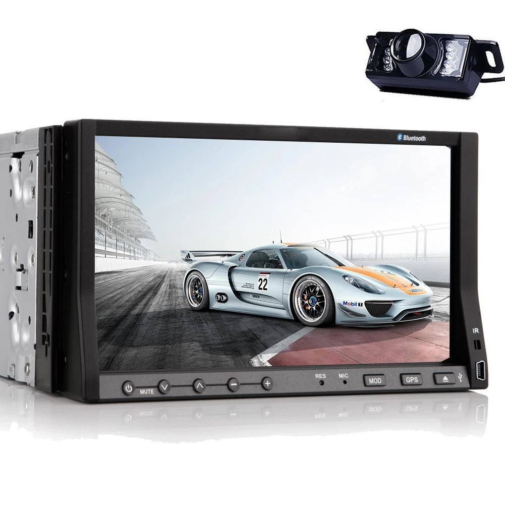 Деталей автомобиля Стерео CD EQ Электроники Видео PC Музыка 7 &quotаксессуар Радио