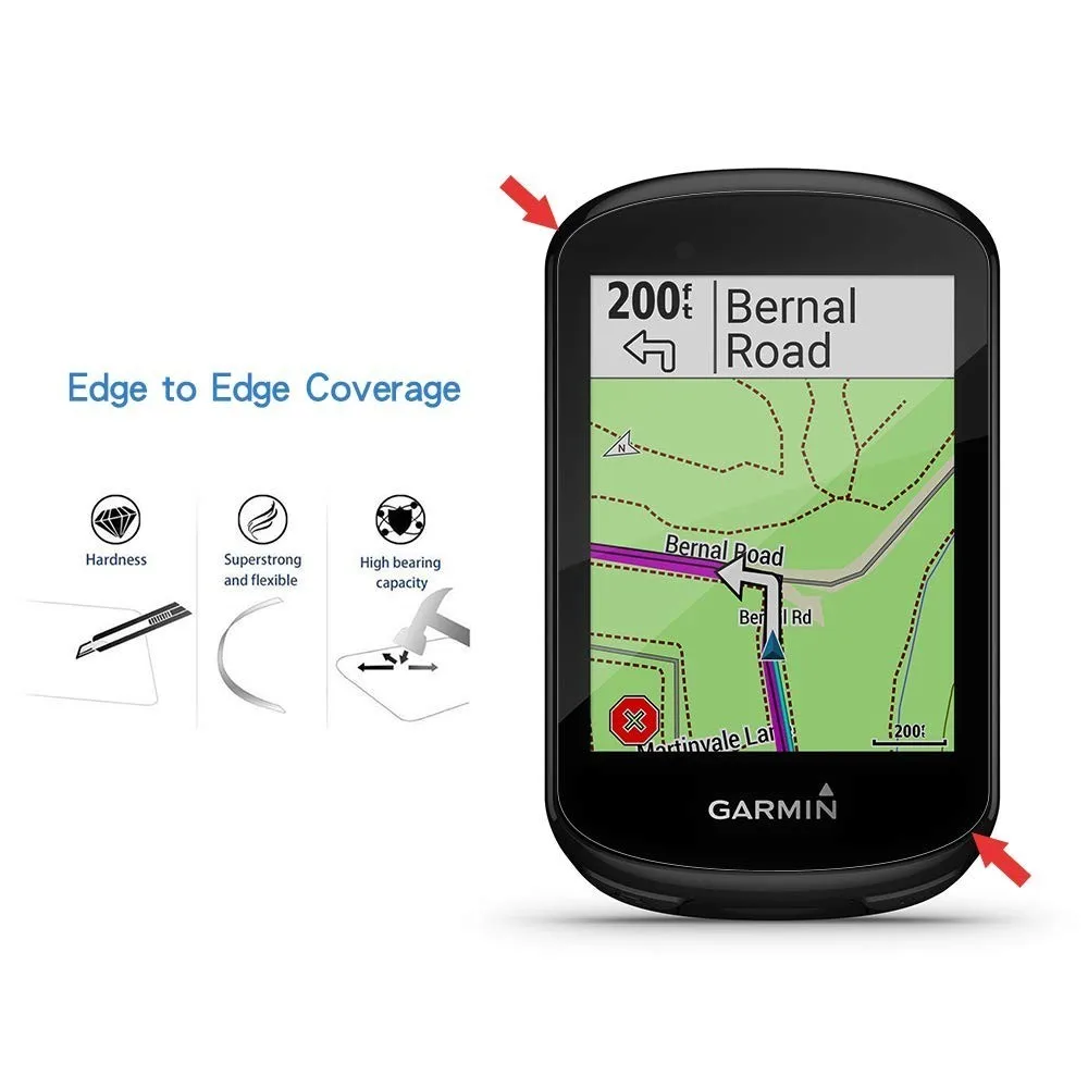 3 упаковки Защита экрана для Garmin Edge 830 GPS навигатор Взрывозащищенная ультратонкая