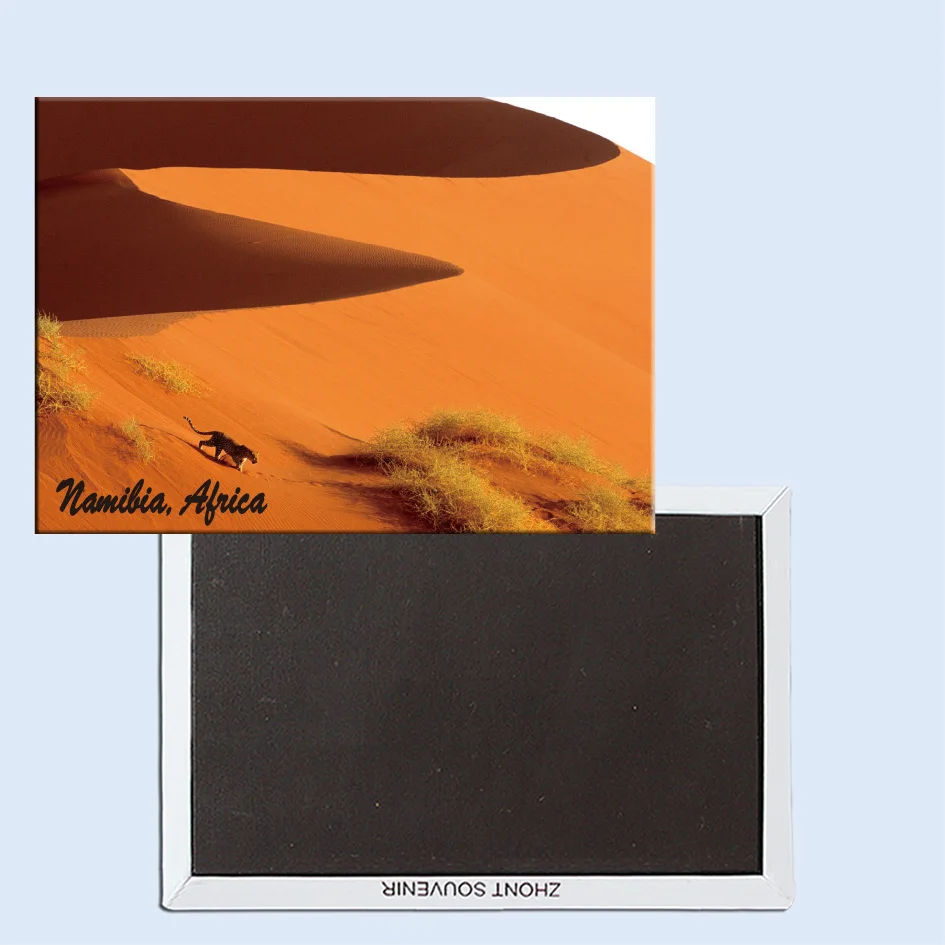 

Tourist Souvenirs,Fridge Magnetic,Exquisite Gift 24583, Crossing the Sand Dunes of Sossusvlei Park, Namibia, Africa