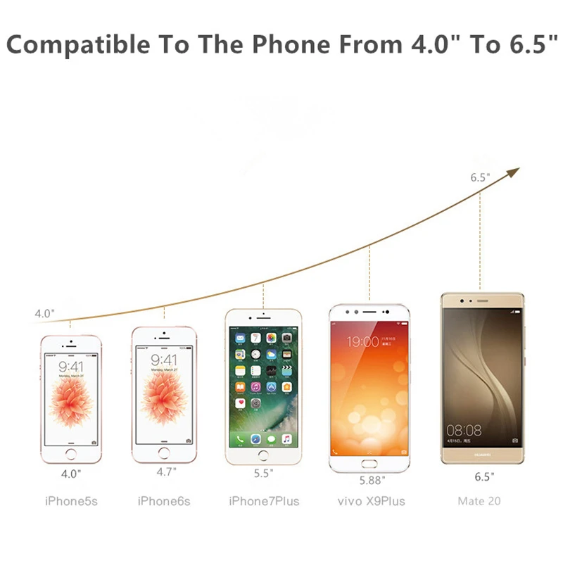 

Universal Holder For Phone In Car 360 No Magnetic Phone Stand For Iphone Samsung S10 Plus Huawei Xiaomi Phone Stand Window