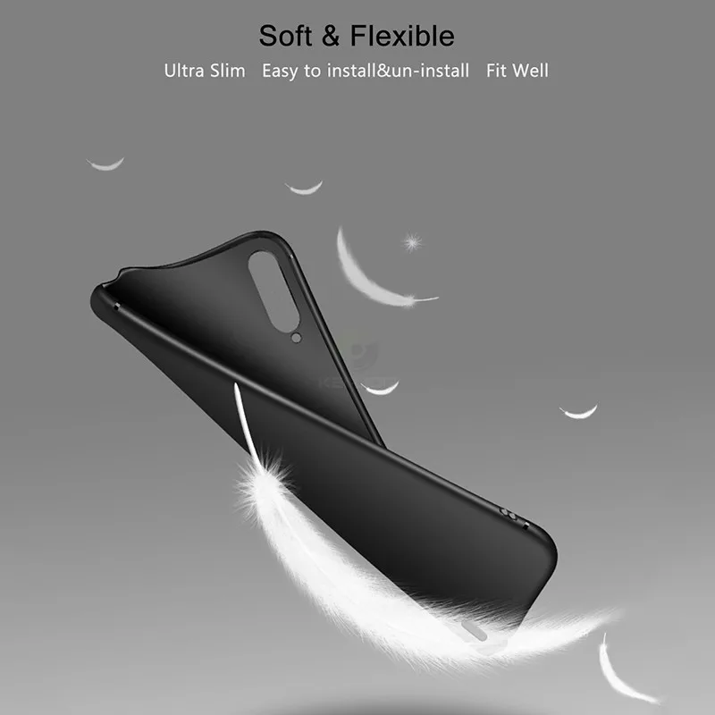 Keajor чехол для Xiaomi mi cc9 чехол ультра тонкий мягкий матовый Силиконовый ТПУ чехол-бампер для Xiaomi mi a3 a3 lite mi 9 lite чехол для телефона