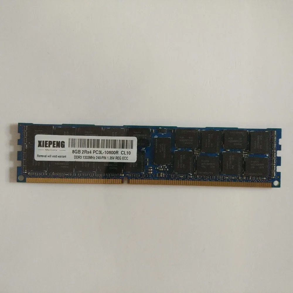 Для HP ProLiant DL360 DL385 DL380 G7 ОЗУ DDR3 32 Гб 1333 МГц зеркальный регистратор ECC 8G PC3 10600 16 ГБ