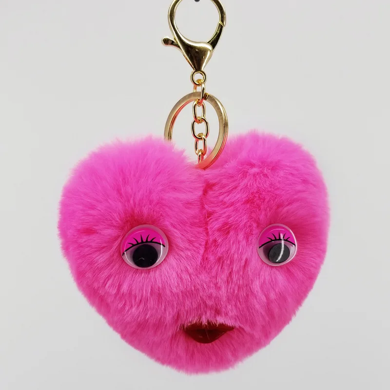 Mini Plush Kawaii BTS bt21 Cute Fur keychain Soft Toys Fashion Kids Dolls fluffy Charm Baby For Girls Women gift | Игрушки и хобби