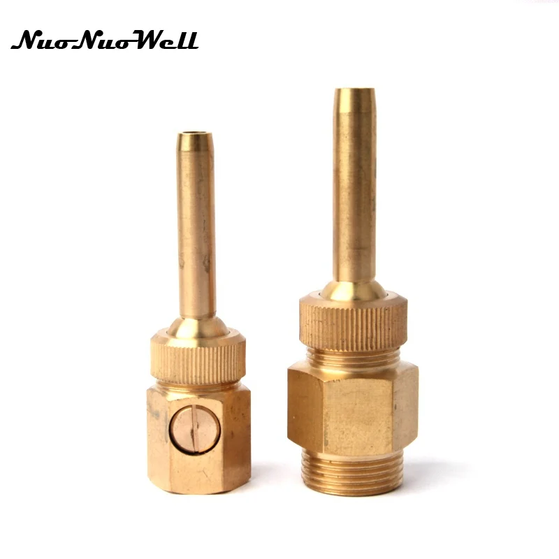 

2pcs NuoNuoWell Brass 1/2" 3/4" 1 inch Thread Fountain Nozzles Water Column Pool Scenery Sprinkler Sprayer Head