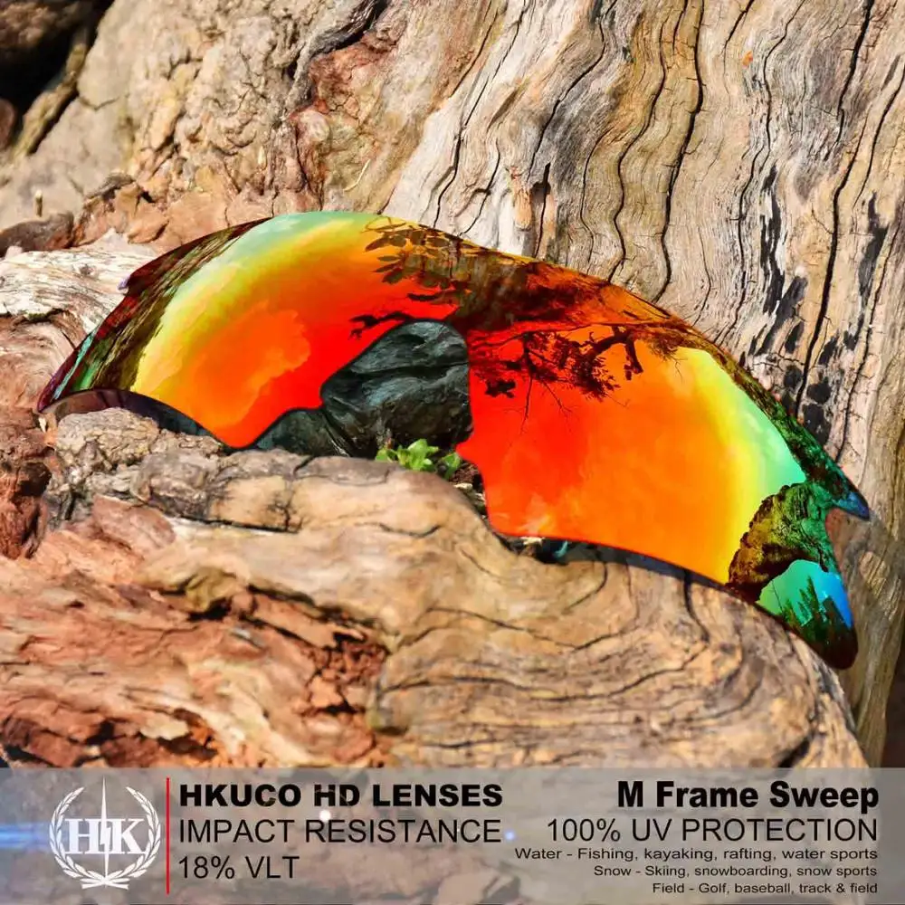 HKUCO ДЛЯ M-Frame Sweep солнцезащитные очки замены линзы - Цвет линз: Красный