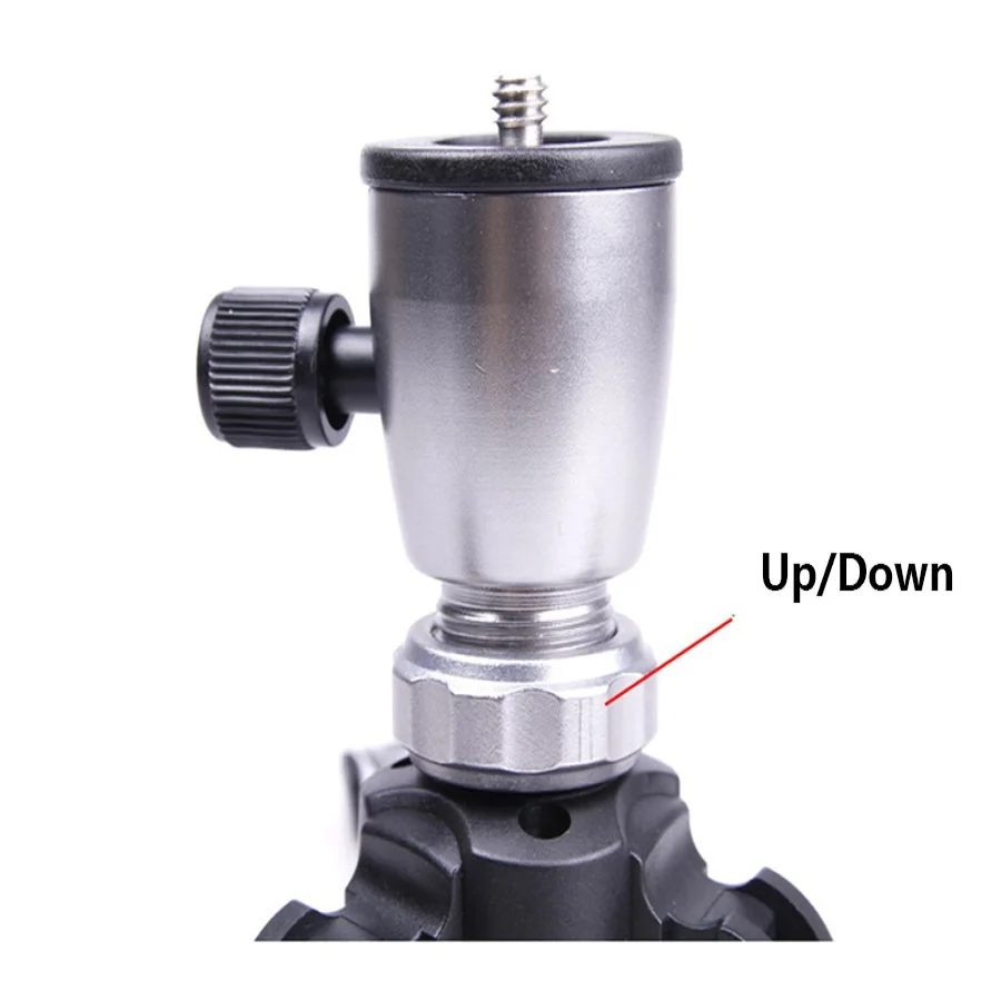 

Aluminum Alloy Table Stand Portable Foldable Mini Tripod with 1/4inch Standard Screws For Monopod DSLR Cameras Phones