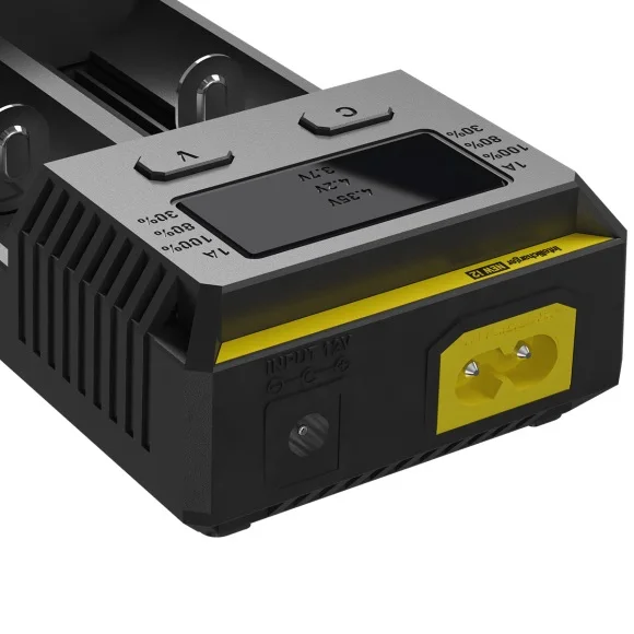 Новое Nitecore Intelli зарядное устройство i2 16340 CR123A 10440 AA AAA 14500 18650 26650 22650 17670 li ion/NiMH