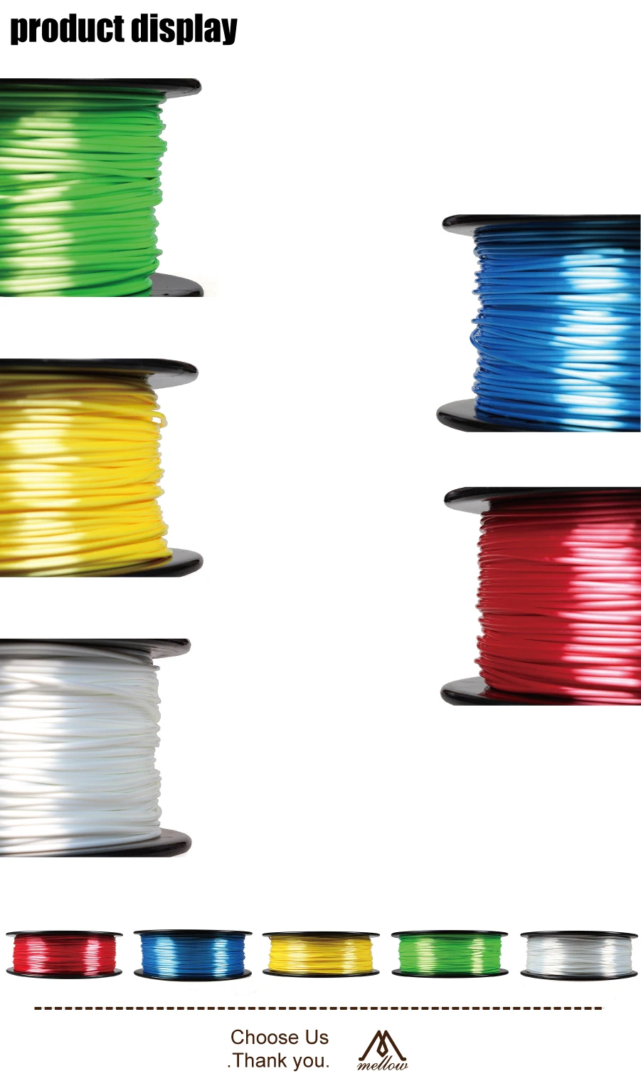 100 г/рулон 3d принтер шелк PLA нити 1,75 мм 100 г катушка точность+/-0,05 мм MakerBot/RepRap/UP/Mendel/3D Ручка