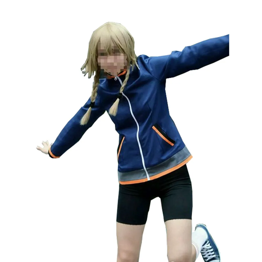 

2022 Anime Steins Gate Suzuha Amane Cosplay Costume Overcoat With Pant