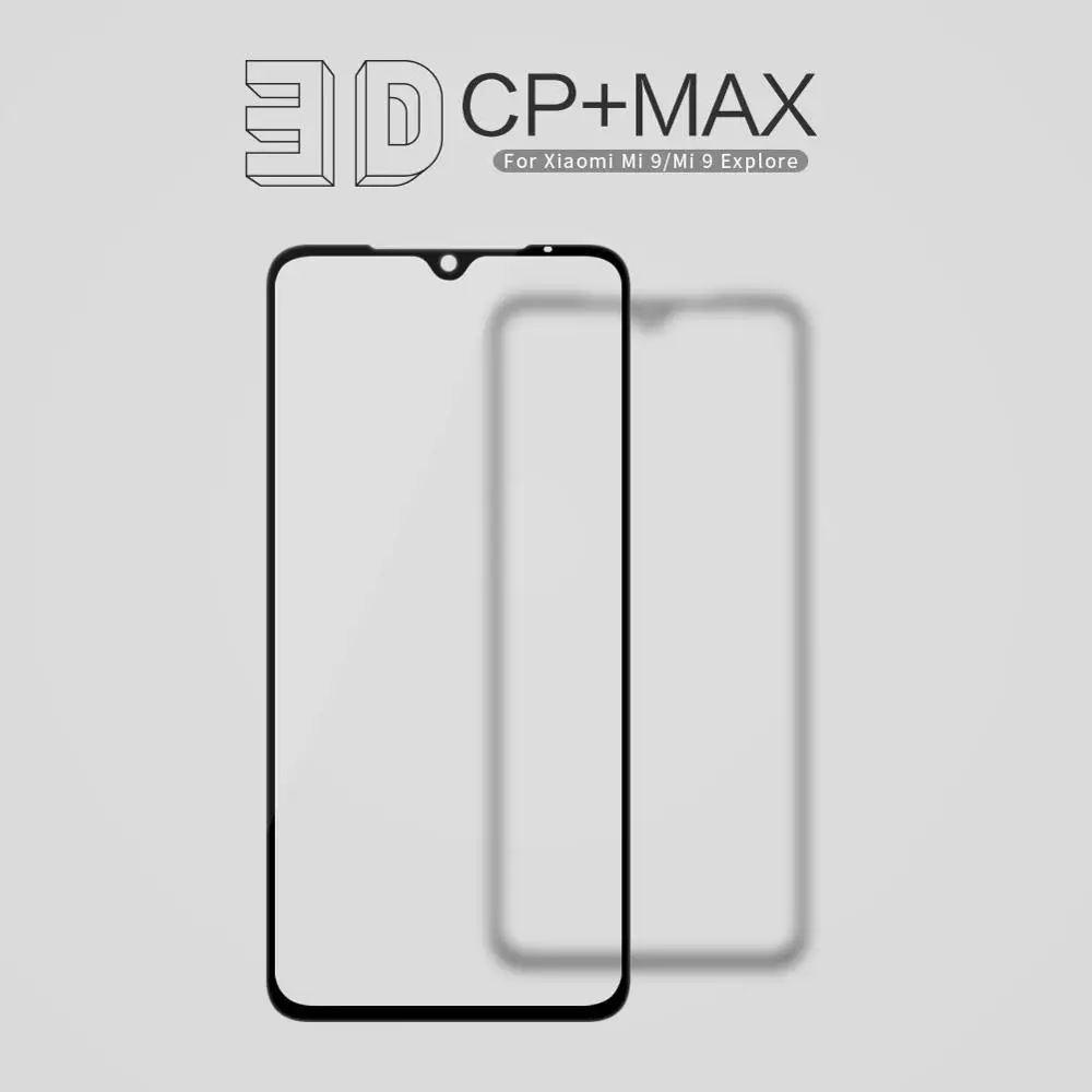Для mi 9 8 Стекло Nillkin CP + Max полный охват 3D закаленное Экран протектор для сяо