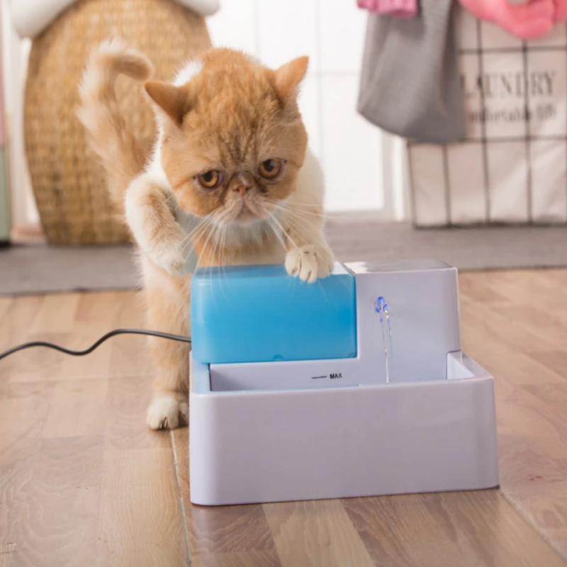 VOVOPET Automatic Pet Cat Water Fountain with LED circulation filtration Feeder Drinking Dispenser | Дом и сад