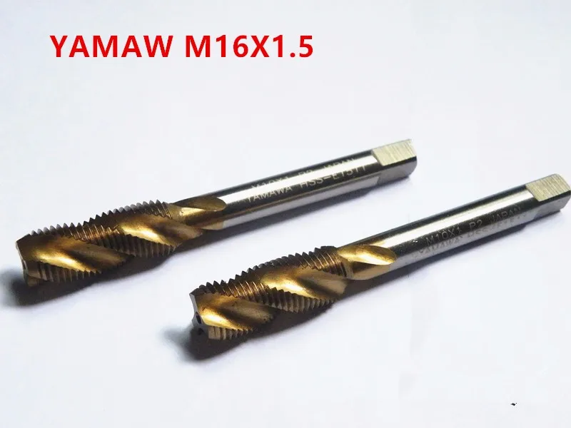 Yamw HSS-E M16X1.5 покрытие спиральный кран машина краны глухих отверстий с помощью