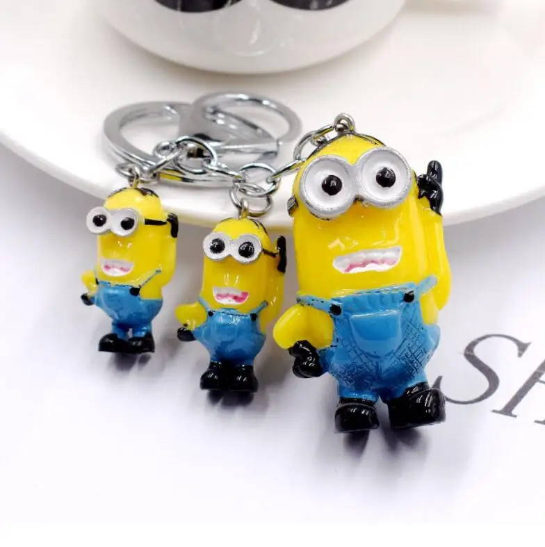 Новинка 6 стрин брелоки с изображением мультфильма Despicable me подвесные для лучшего