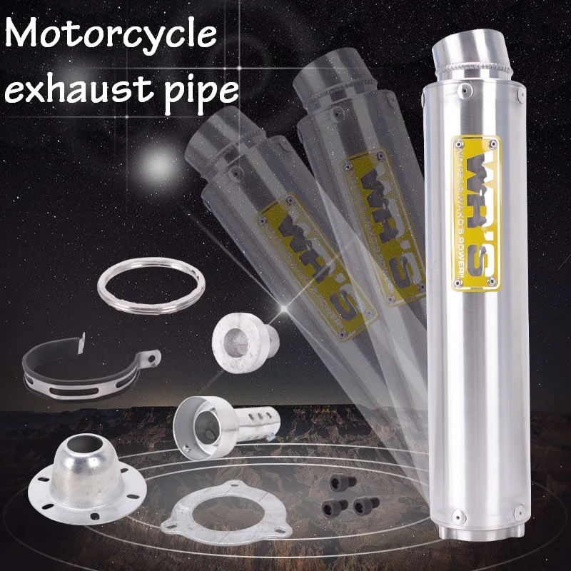 Универсальный мотоцикл Yoshimura WR'S выхлопная труба 400cc/250cc для Honda Kawasaki yamaha CB400 VTEC