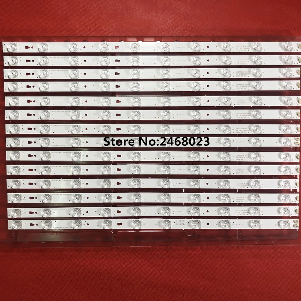 Светодиодный Подсветка полосы для LS55A51 LS55M31 LS55H510X LS55H310G LS55H3000W LE55D88UD LS55H510N