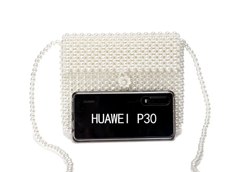 Ручной жемчужные сумочки Lady beaded сумка модные женские туфли Crossbody INS небольшой